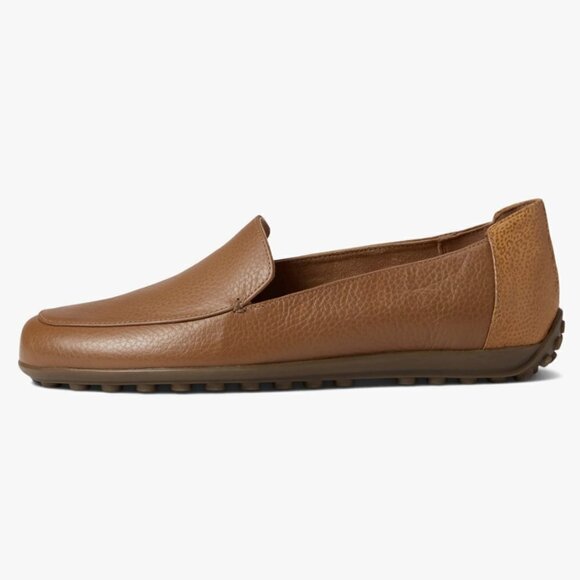 Vionic Elora Women's Slip On Leather Driving Moc Toffee - Picture 6 of 8